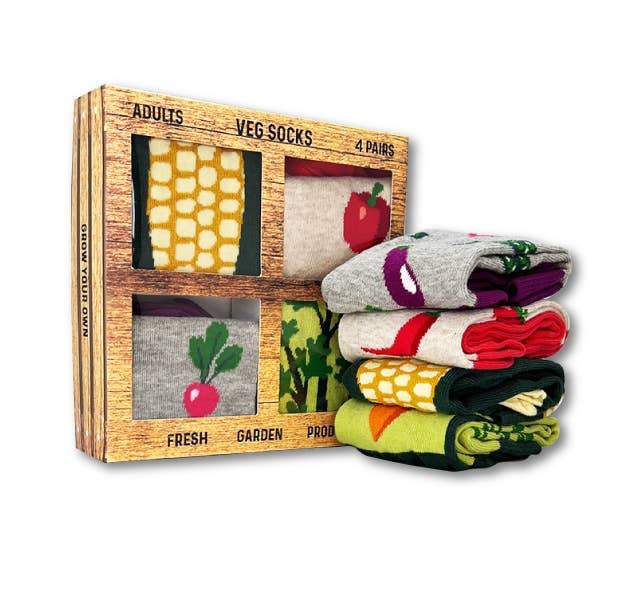 Urban Eccentric Veggie Socks Gift Set