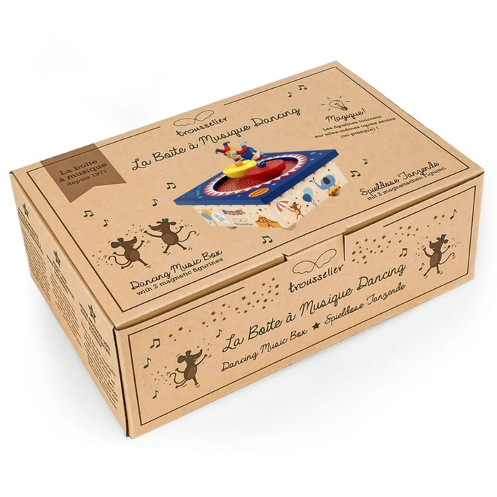 Trousselier Dancing Acrobats Music Box