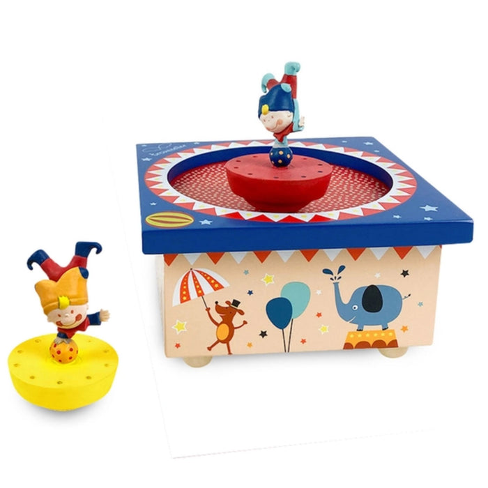 Trousselier Dancing Acrobats Music Box