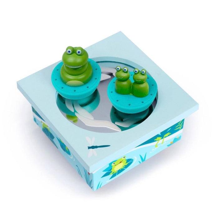 Trousselier Dancing Frogs Music Box