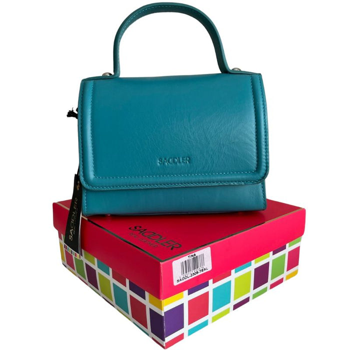 Saddler "Tina" Leather Mini Handbag - Available in 10 Colours