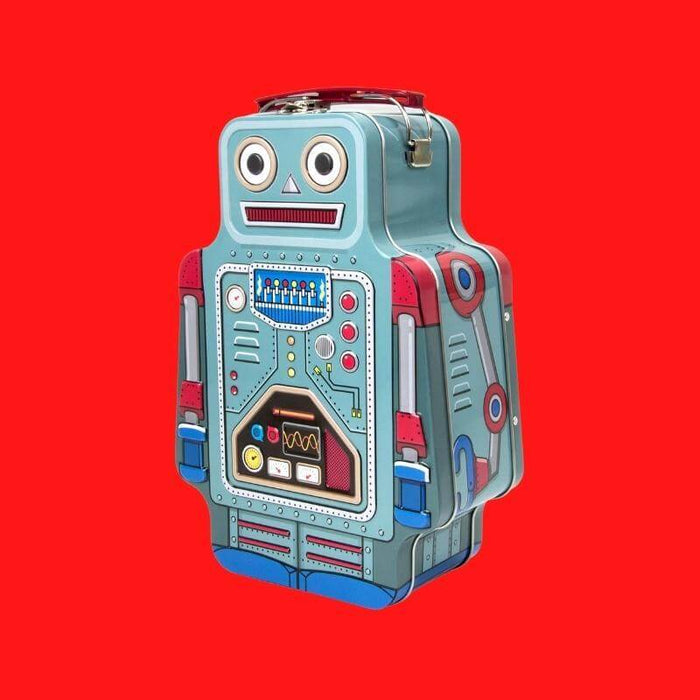 Lunch Bot Colourful Tin Robot Lunchbox