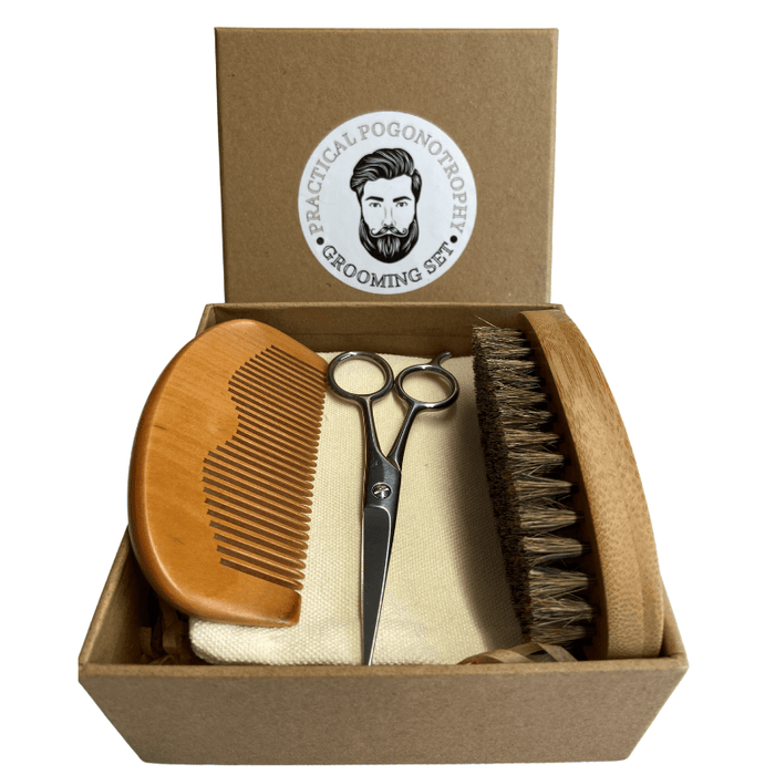 Practical Pogonotrophy Shaving Set & Grooming Set Gift Bundle