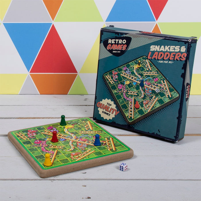 Retro Games Snakes & Ladders