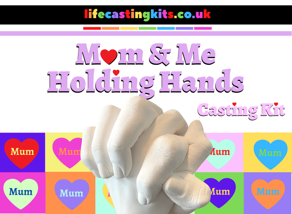 Hands Casting Kit - Mum & Me Holding Hands Edition