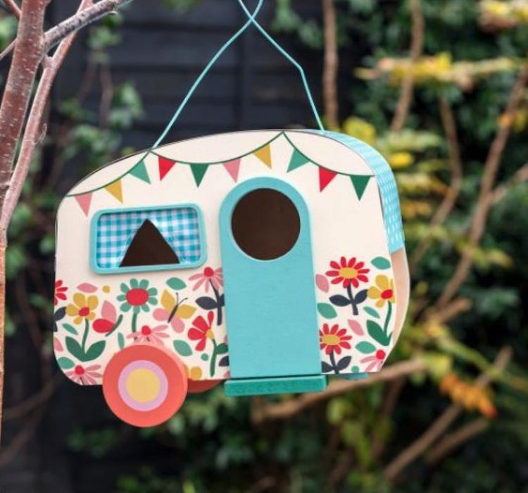 Butterfly Garden Caravan Birdhouse