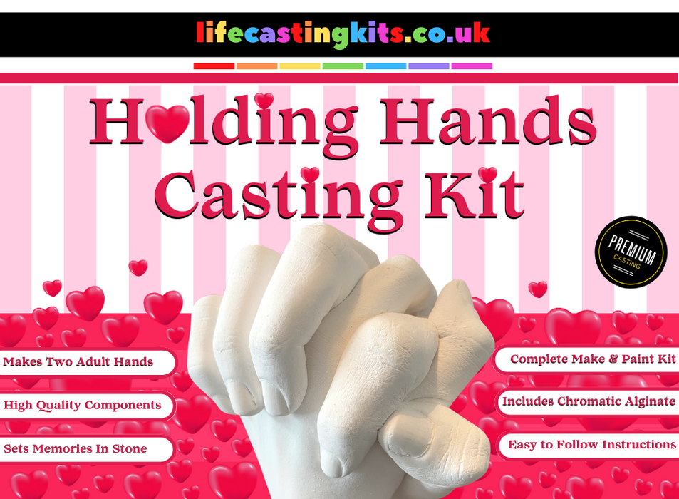 Couples Hands Casting Kit,  3D Hand Casting For Adults