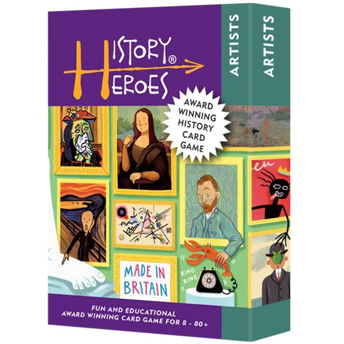 History Heroes Card Game - Artists