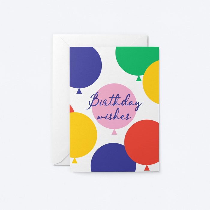 Birthday Wishes Greeting Card