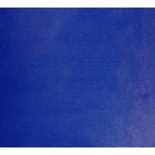 image of a square of wrapping paper, the paper is a solid dark blue kraft paper