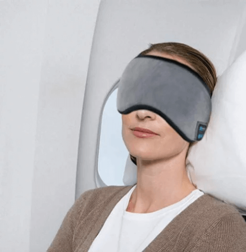 Sleep Mask with Built In Bluetooth Headphones