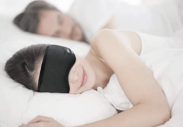Sleep Mask with Built In Bluetooth Headphones