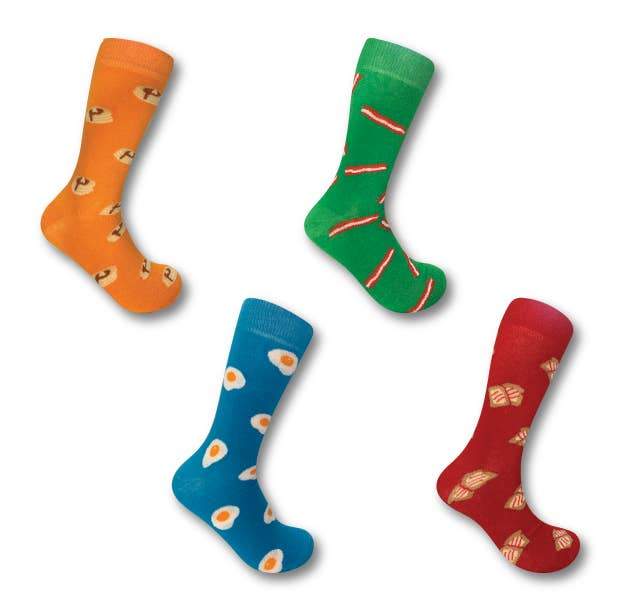 Breakfast Socks Gift Set