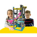 This Build Your Own Marble Run is assembled using slot together techniques – no glue, no mess, no fuss. Everything you need is provided in the kit – follow the detailed instructions: press out the pre-cut cardboard parts, build and go. Once built, the Marble Run stands at 50cms tall. Construction time approximately 4 hours. Designed in the UK. 153-piece slot together cardboard kit including 10 x swirly glass marbles. 2 x detailed instruction booklets. Suitable for children aged 10 years+.