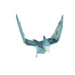 Jump back to the Jurassic period with this flying pterosaur. Piece together with the 6 pre-cut and scored card pieces and make his wings flap by pulling the handle on his belly. He can also be hung to decorate your room. No glue or scissors needed. Full instructions included.  Age 7-12yrs This model has a 60 cm wingspan when constructed. Made from FSC certified recycled card.