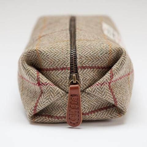 Captain Fawcett’s Tweed Wash Bag