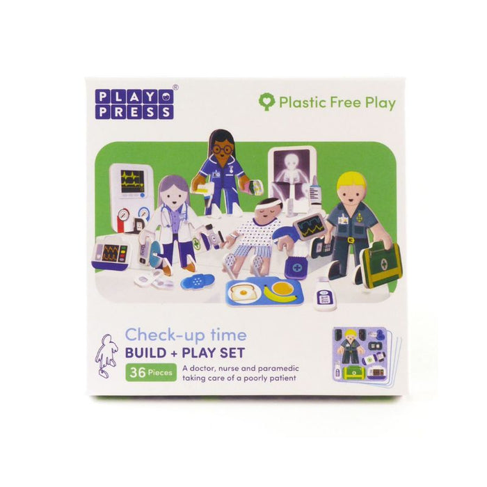 Playpress Check-up Time Pop-out Eco Friendly Playset