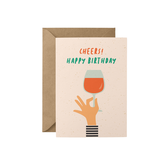  a Happy Birthday Card, Cheers