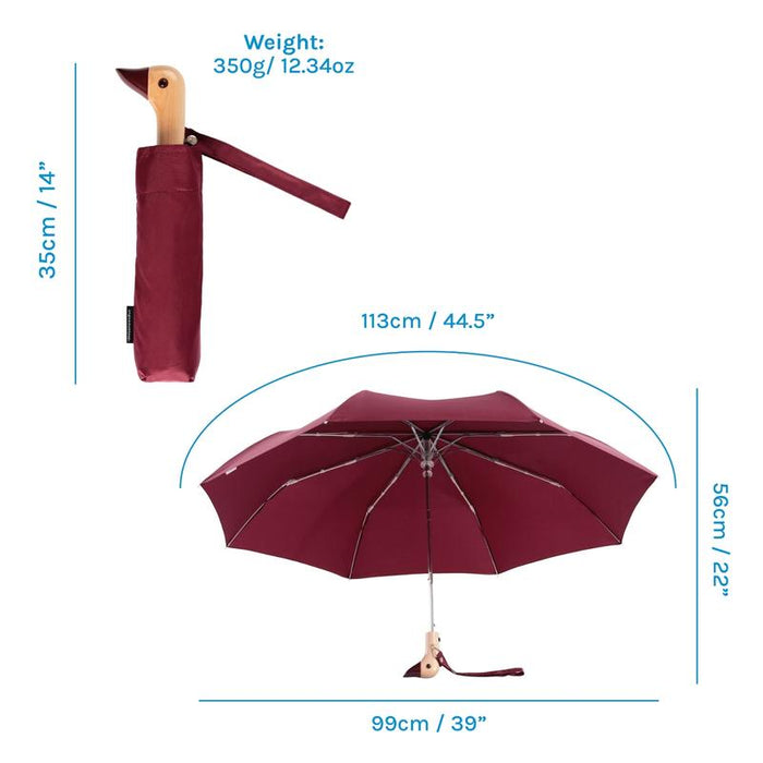 Original Duckhead Compact Umbrella - Cherry