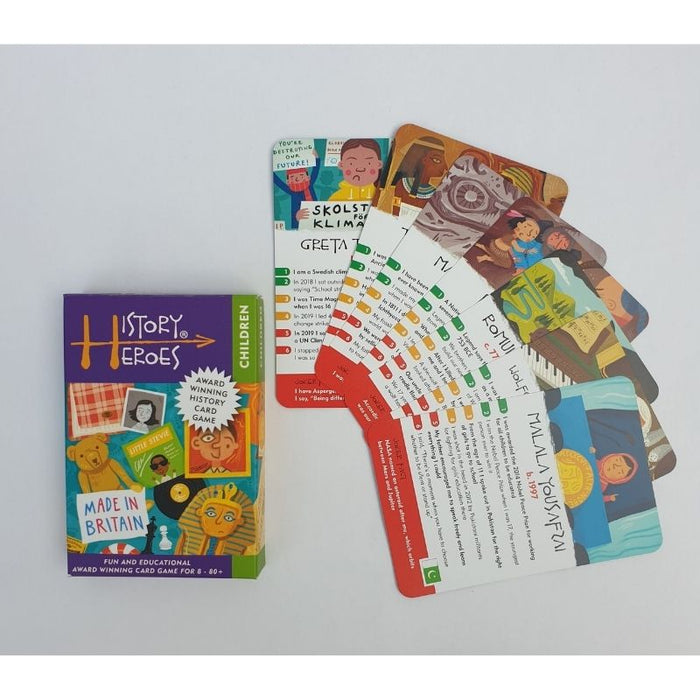 History Heroes Card Game - Children