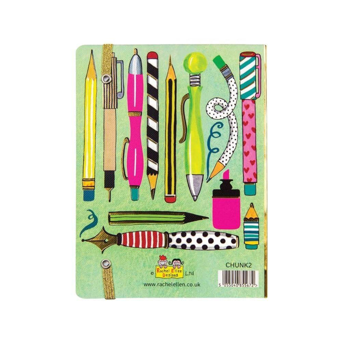 Chunky Notebook Pens & Pencils Design