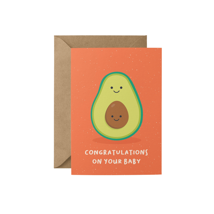  a Congratulations On Your Baby Card