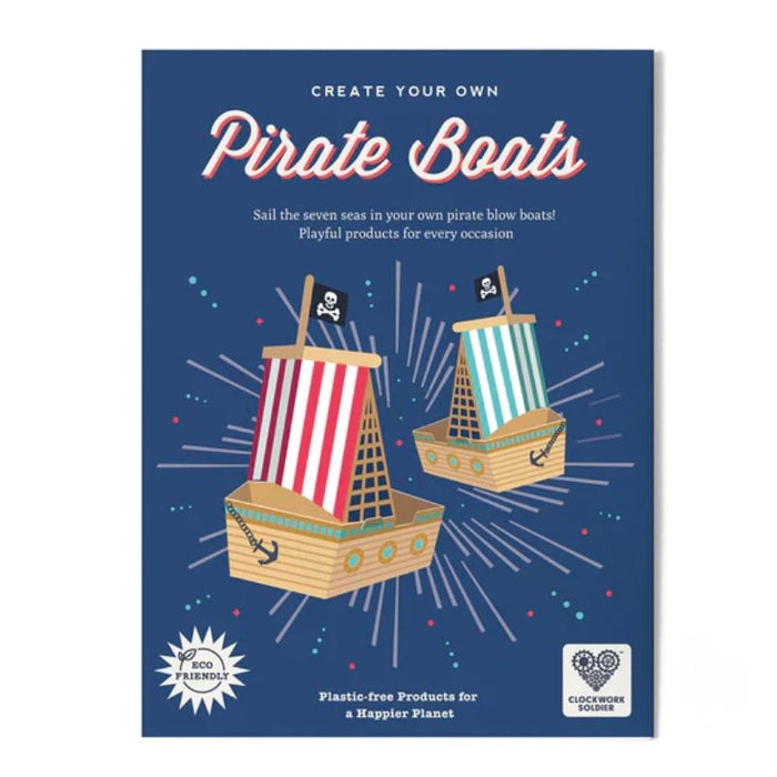 Create Your Own Pirate Blow Boats