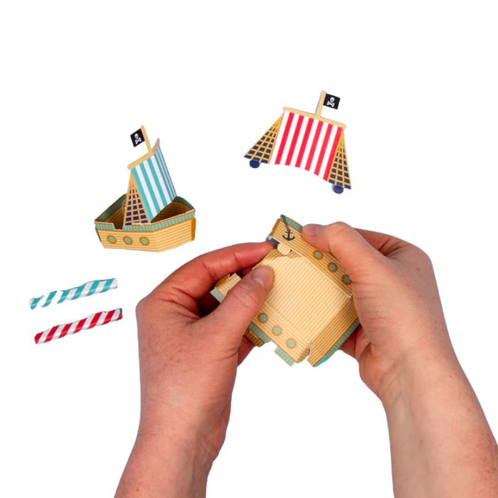 Create Your Own Pirate Blow Boats