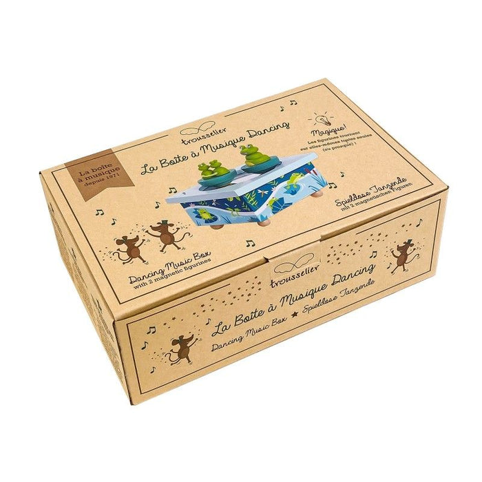 Trousselier Dancing Frogs Music Box