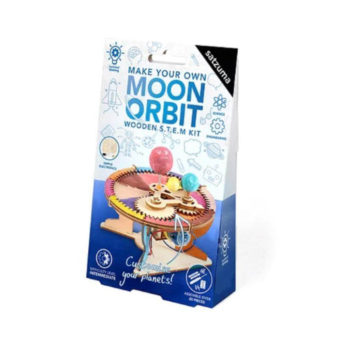 STEM Make Your Own Wooden Moon Orbit Kit