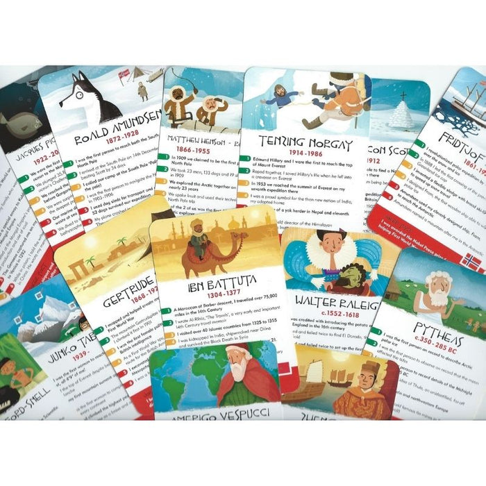 History Heroes Card Game - Explorers