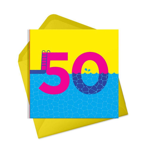  a Fifty Birthday Card