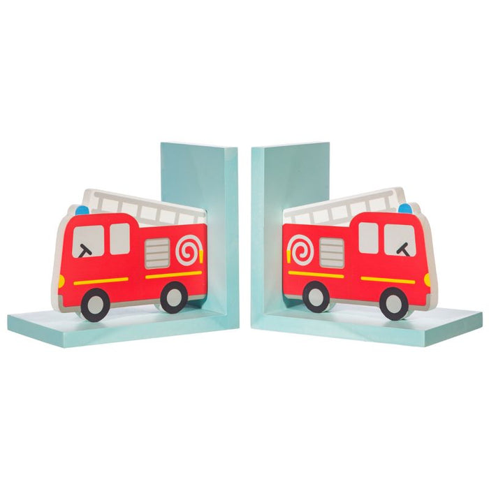 Fire Engine Bookends