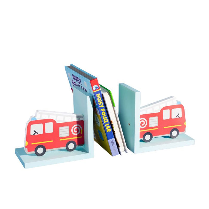 Fire Engine Bookends