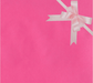 image of a square of pink wrapping paper, the paper is a solid fuchsia kraft paper