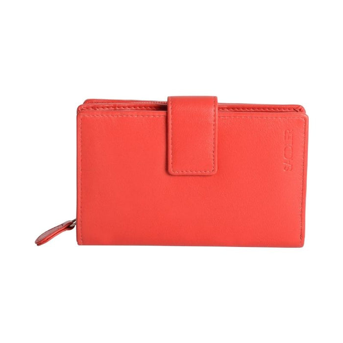 Saddler "Georgie" Medium Rfid Bifold Leather Purse - Available in 7 Colours