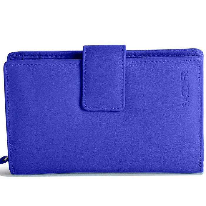 Saddler "Georgie" Medium Rfid Bifold Leather Purse - Available in 7 Colours