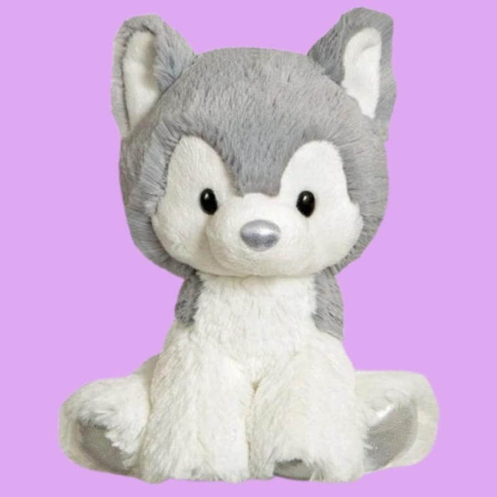 Glitzy Tots Husky Soft Toy 8in
