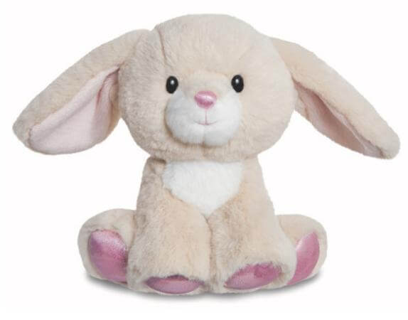 Glitzy Tots Soft Toy Bunny 8in