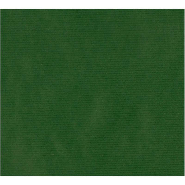 image of a square of wrapping paper, the paper is a solid dark green kraft paper
