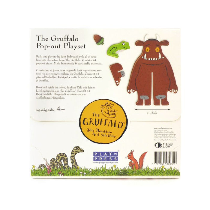 Playpress The Gruffalo Pop-out Eco Friendly Playset