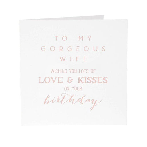  a Happy Birthday Wife Card