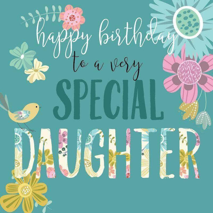 Happy Birthday to a Special Daughter Card