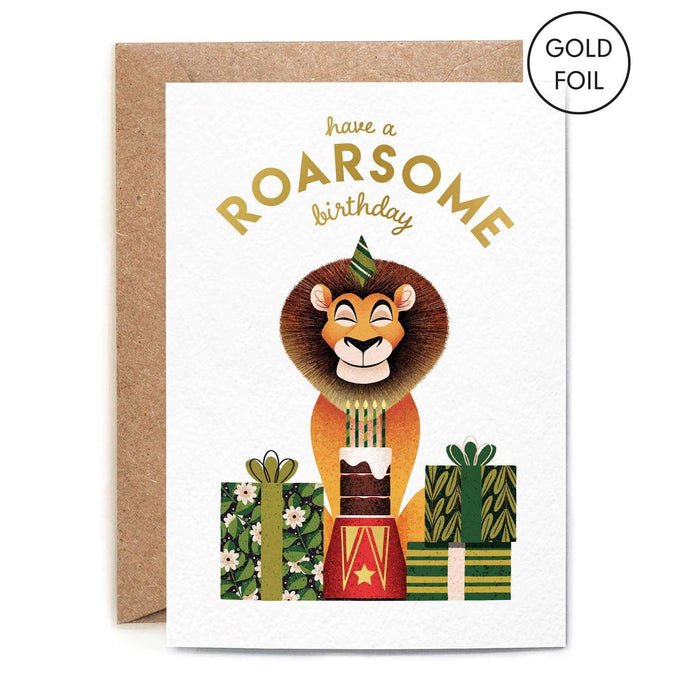 Have a Roarsome Birthday Card