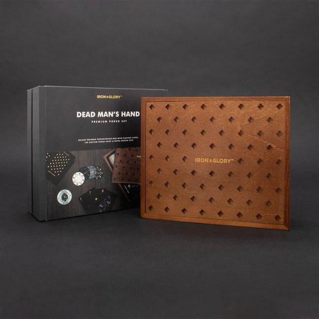 Iron & Glory Dead Man’s Hand Premium Poker Set