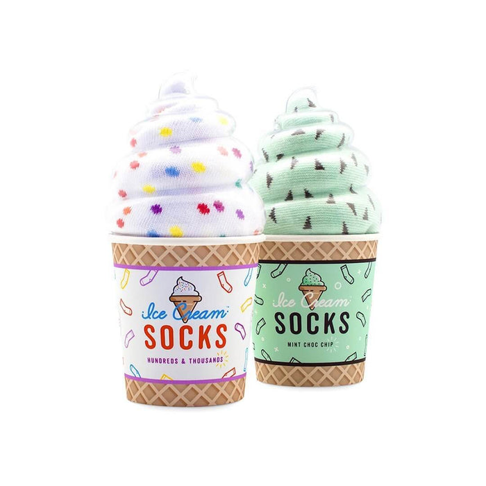 Ice Cream Socks - Mint Chco Chip