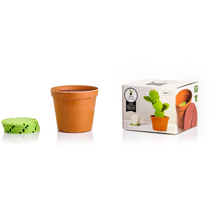 Interlocking Cactus Coasters