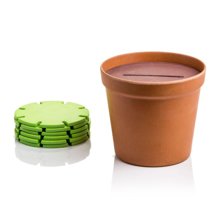 Interlocking Cactus Coasters