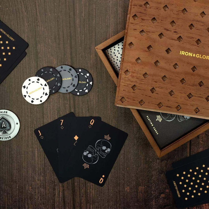 Iron & Glory Dead Man’s Hand Premium Poker Set