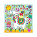  a Jigsaw Card with Happy Birthday Llama Design